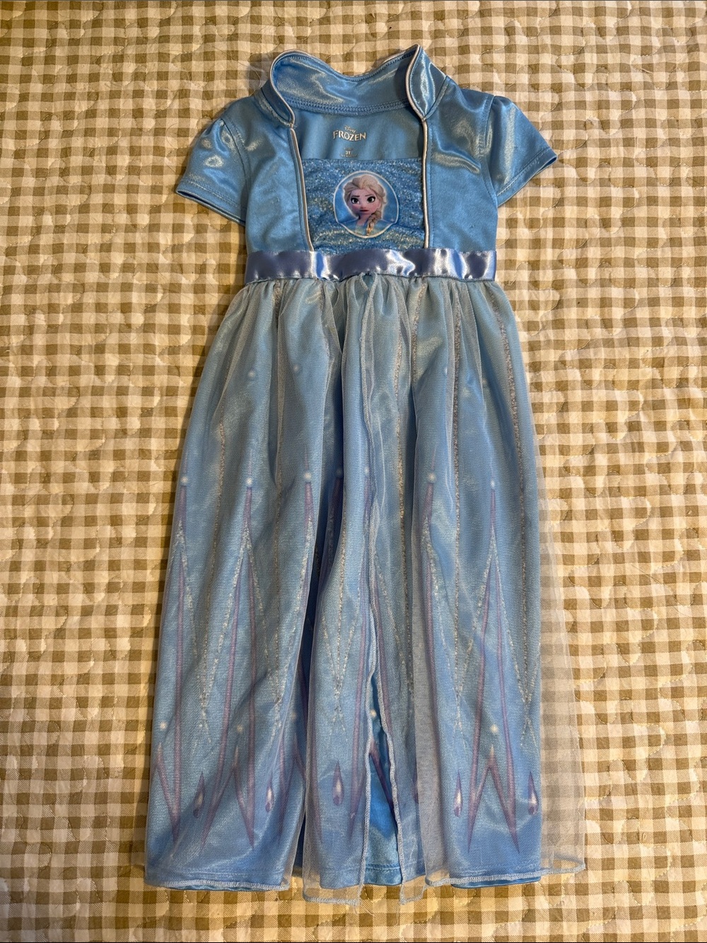 Disney Elsa Shimmer Light Blue Princess Dress